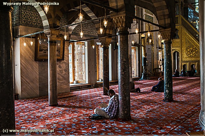 Istanbul, Stanbuł,Błękitny meczet (Sultan Ahmet Camisi)